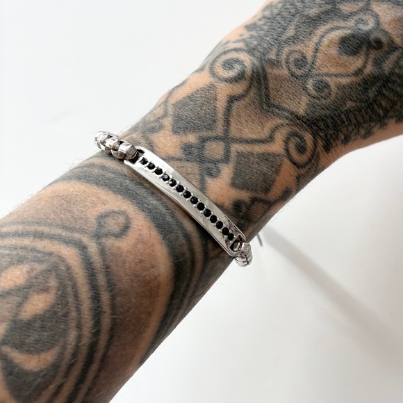 Noir NYC chain silver bracelet - Picture 1 of 3